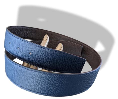 hermes belt bleu de malte 38 mm mens|hermes men's belts.